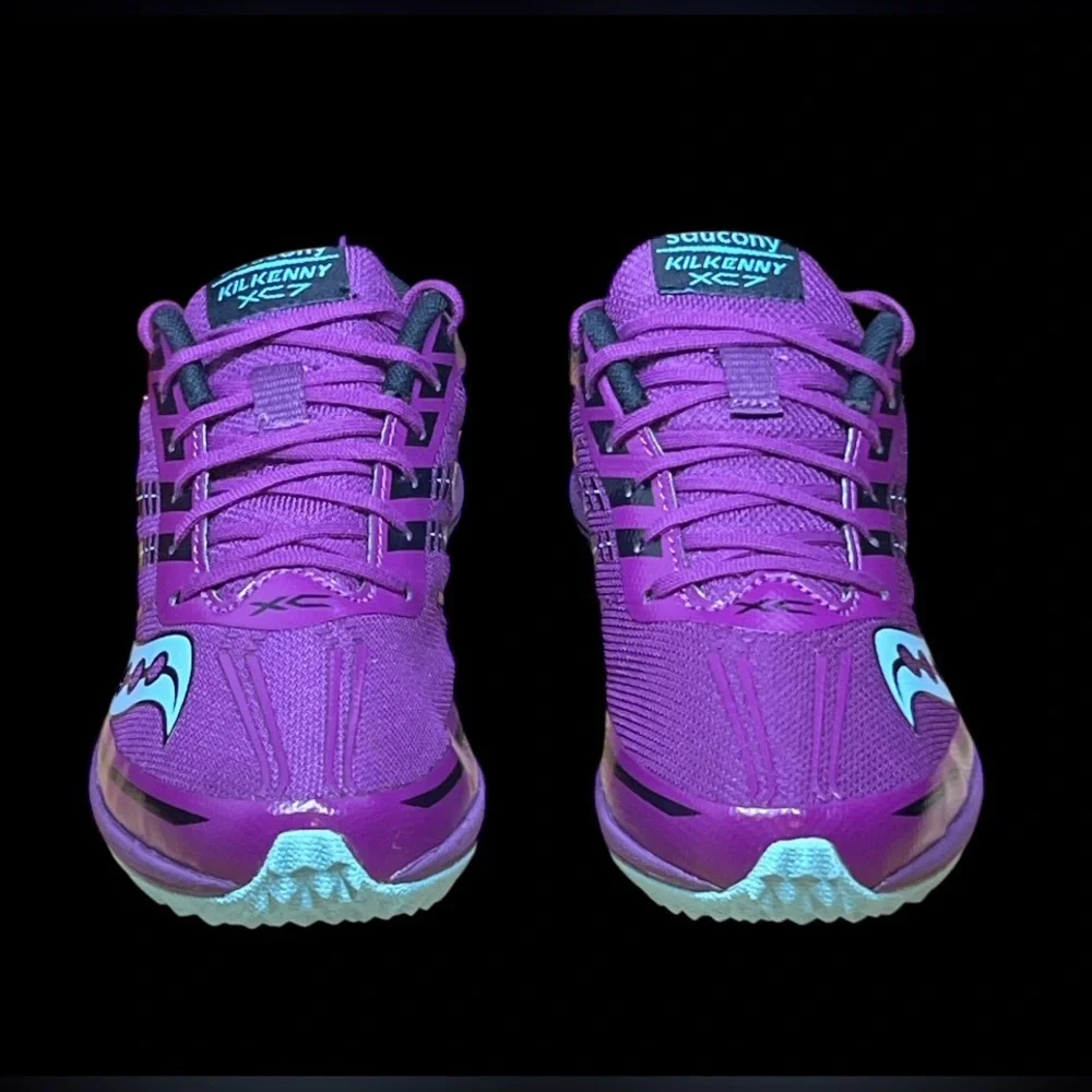 Size 5 - Saucony Shoes Womens 10 Purple Kilkenny XC7 Running Mesh Low S19041-3‎